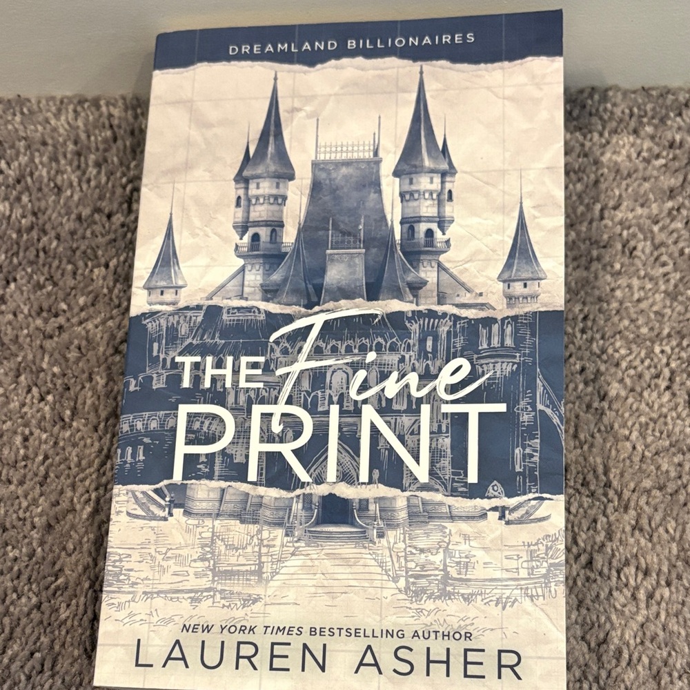 The Fine Print Book by Lauren Asher
